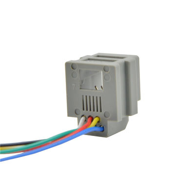 Length Customized Small Electrical Connectors Telephone Wire Jack 623K 6P6C RJ11 Socket