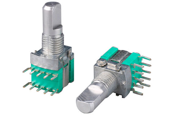 Gear Switch Carbon Composition Potentiometer 10mm Band Switch DC16V 0.1A