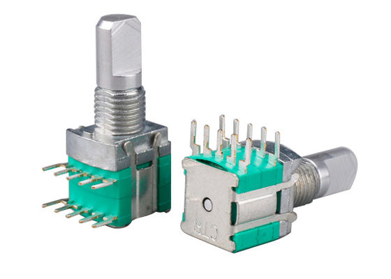 Gear Switch Carbon Composition Potentiometer 10mm Band Switch DC16V 0.1A
